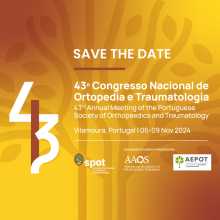 43º Congresso Nacional de Ortopedia e Traumatologia realiza-se em novembro